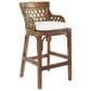 Office Star Products Plantation 30" Bar Stool in Brown Stained, , large