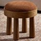 Four Hands Louise Accent Stool in Crypton Wayfarer Sienna, , large