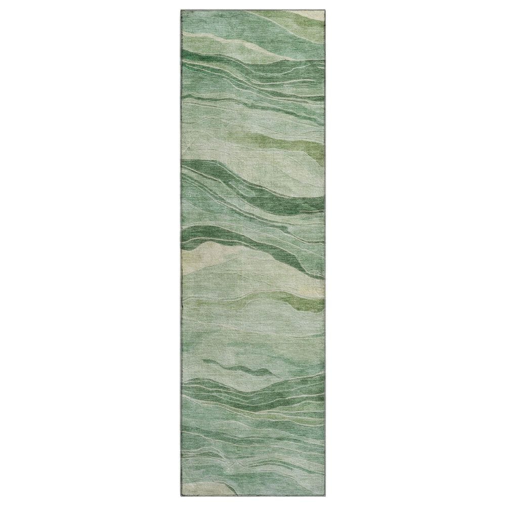Dalyn Rug Company Pacifica PA6 2"3" x 7"6" Green Runner, , large