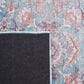 Safavieh Serapi 5"3" x 7"6" Rust and Blue Area Rug, , large