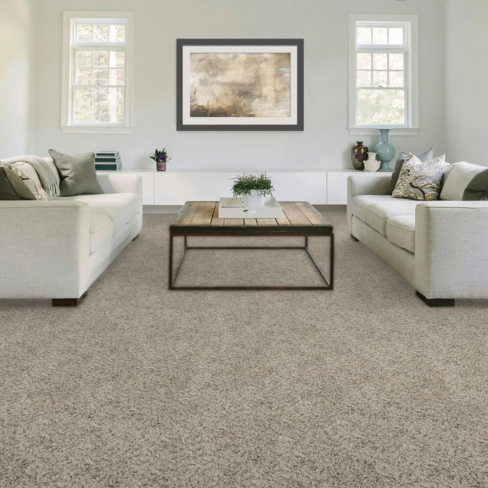 Mohawk Purrsonality III Carpet in Oyster, , large