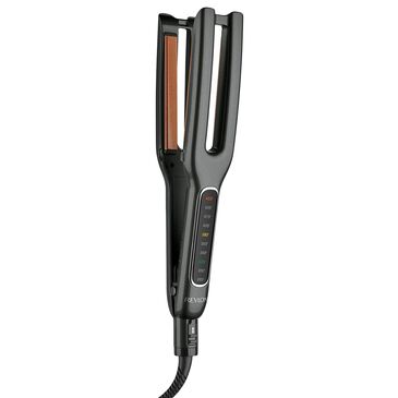 Revlon Double Straight Copper Ceramic Dual Plate Straightener in Black, , large