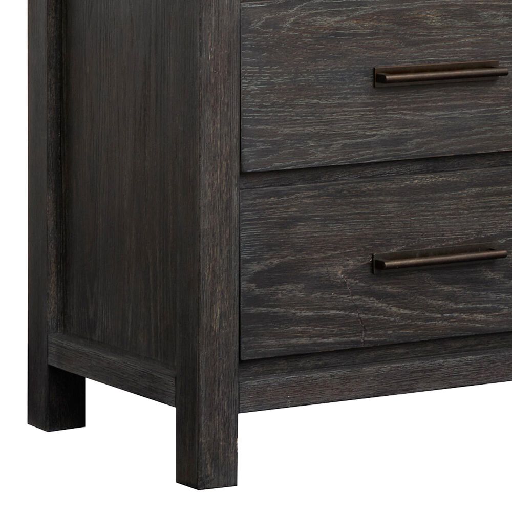Nicolette Home Plum Creek 2-Drawer Nightstand in Ravenwood Black, , large