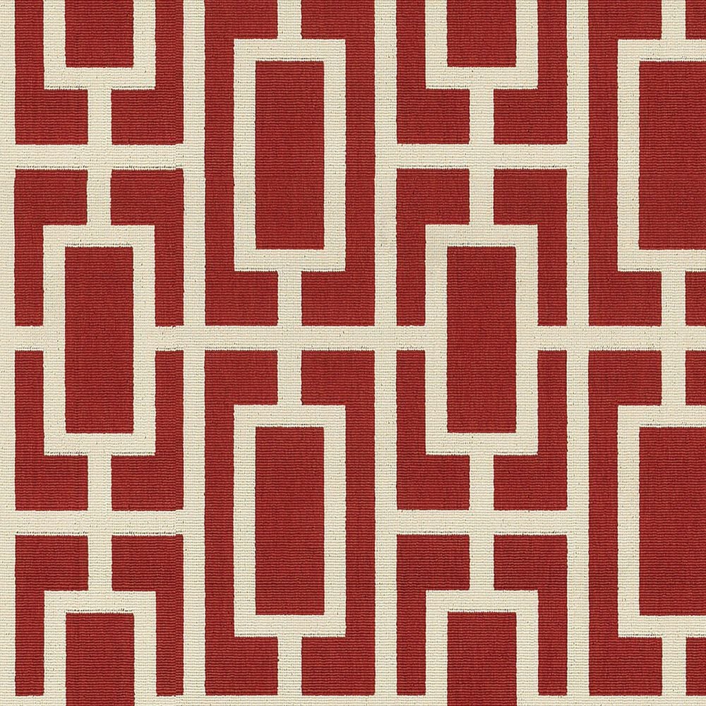 Oriental Weavers Meridian 9754R 7&#39;10&quot; Round Red Area Rug, , large