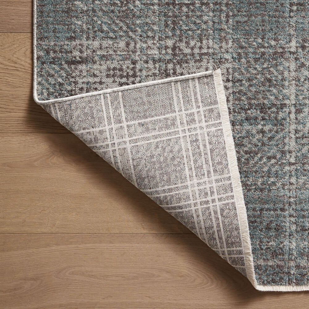 Angela Rose Ember 2&#39;3&quot; x 3&#39;10&quot; Denim and Charcoal Area Rug, , large