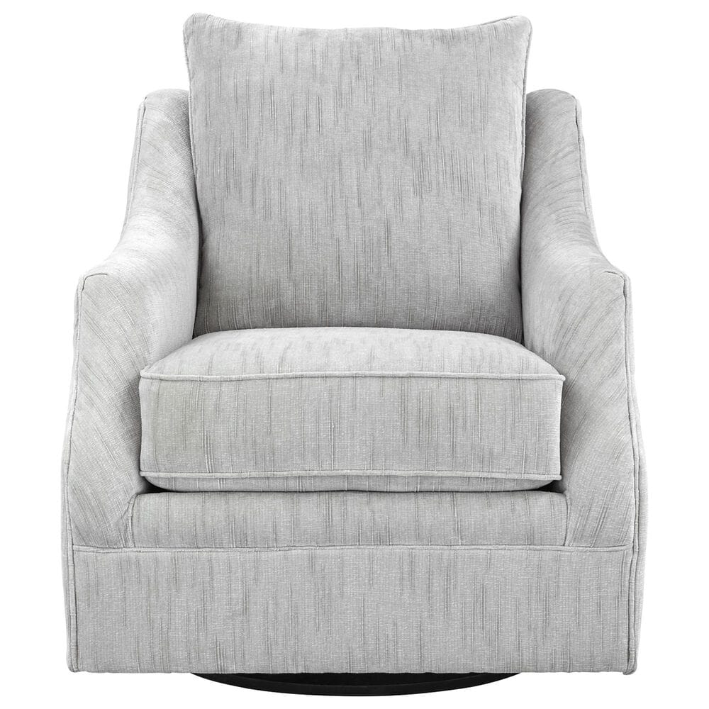 Ashley Gubbins Swivel Accent Chair in Gray, , large