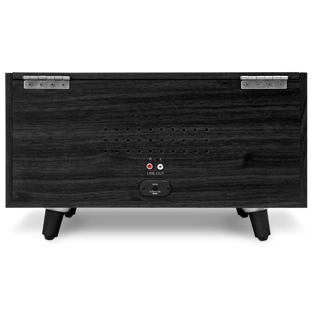 Victrola Century 6-in-1 Music Center Record Player with 3-Speed Turntable in Black, , large