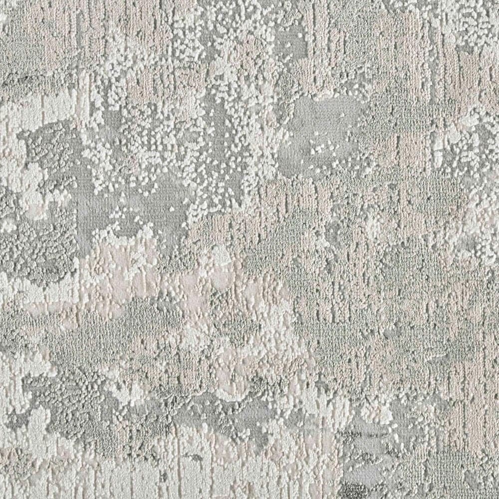 Feizy Prasad 3970F 5&#39; x 8&#39; Gray Area Rug, , large