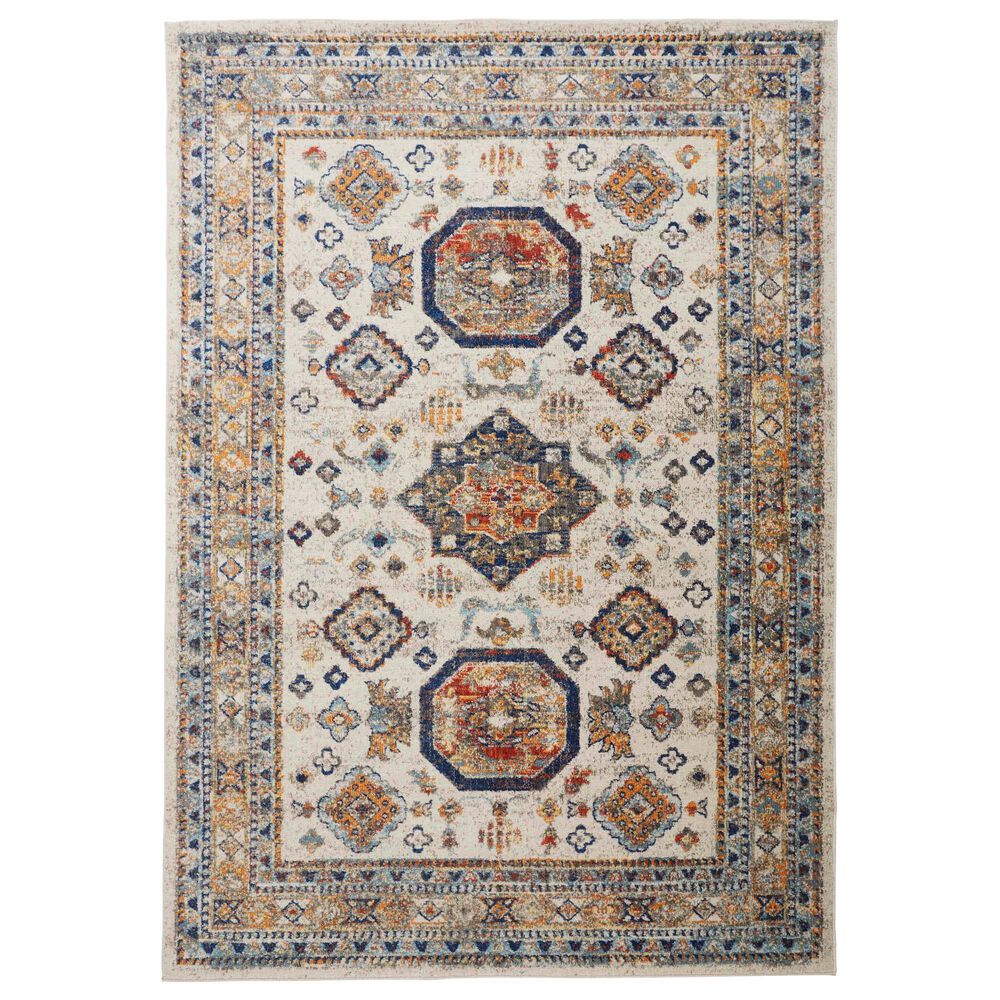 Feizy Rugs Bellini 5"3" x 7"6" Multicolor Area Rug, , large