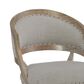 Hooker Furniture Boheme Garnier Barrel Back Chair with Grey Cushion in Antique Milk (Set of 2), , large