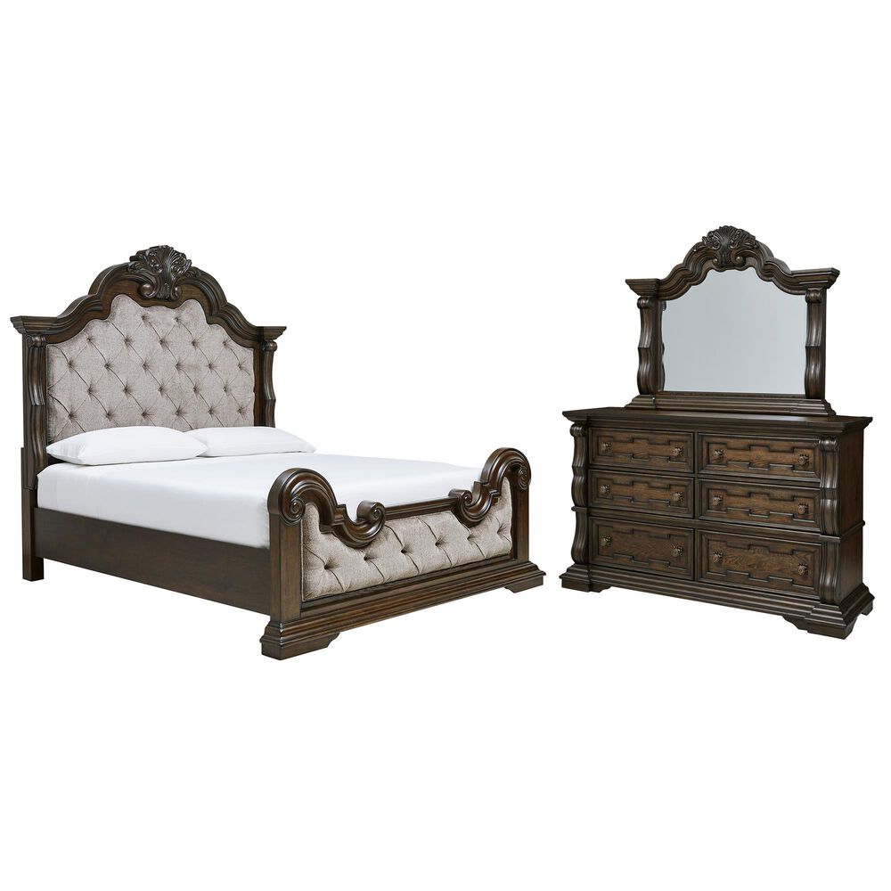 Millenium Maylee 3-Piece King Bedroom Set in Brown, , large