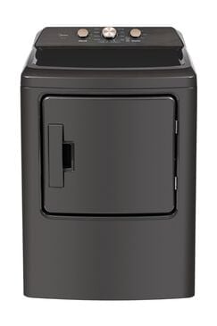Midea 7 Cu. Ft. Tumble Electric Dryer in Metallic Grey, , large