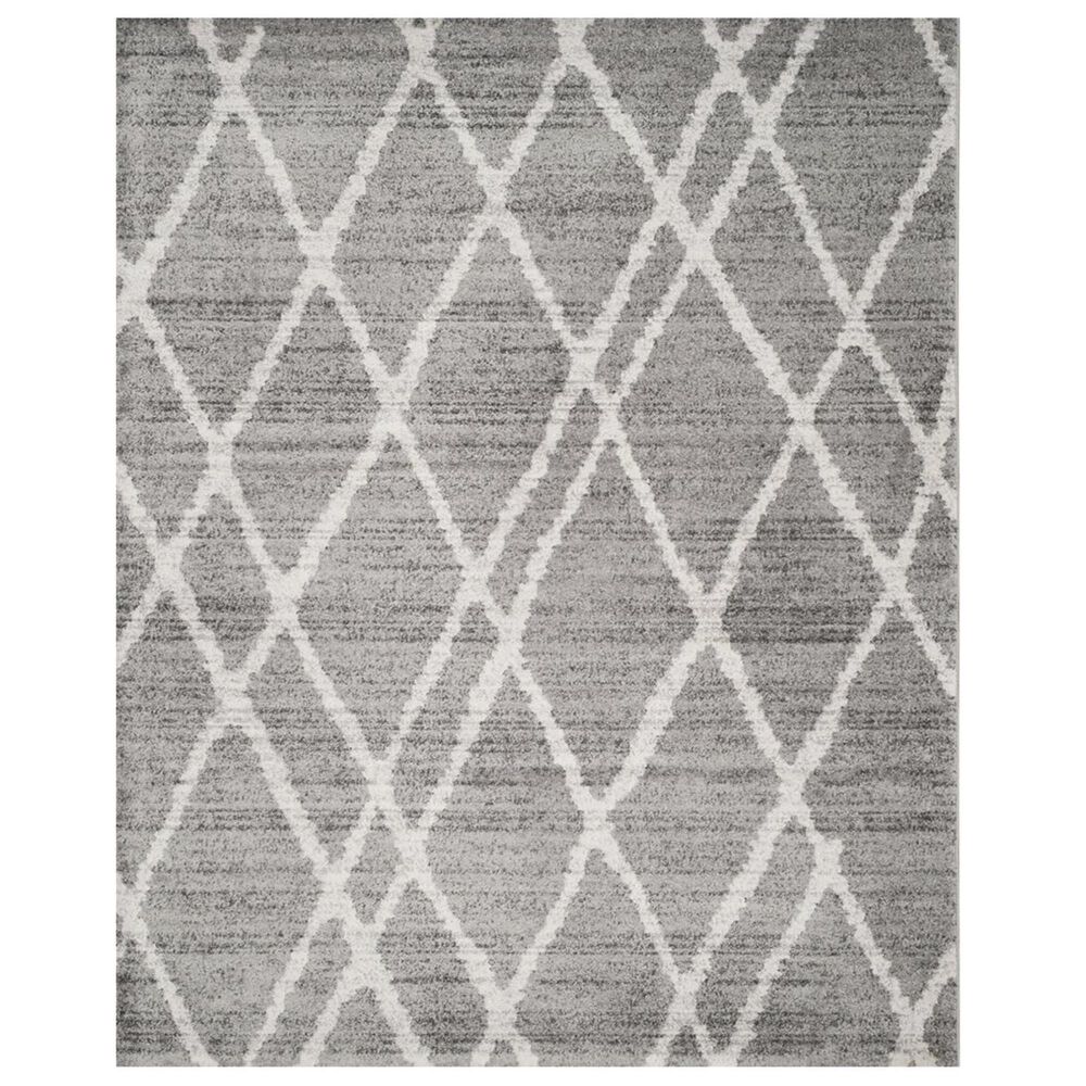 Safavieh Adirondack ADR128B 8" x 10" Ivory and Silver Area Rug, , large