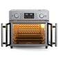 HOMLUX 26 Qt Large Air Fryer Toaster Oven in Silver, , large