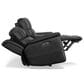 Flexsteel Crew 3-Piece Power Reclining Living Room Set in Raven Black, , large