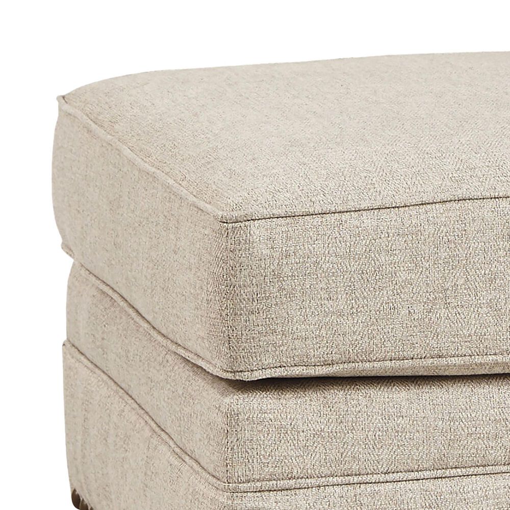 Ashley Claredon Ottoman in Linen, , large