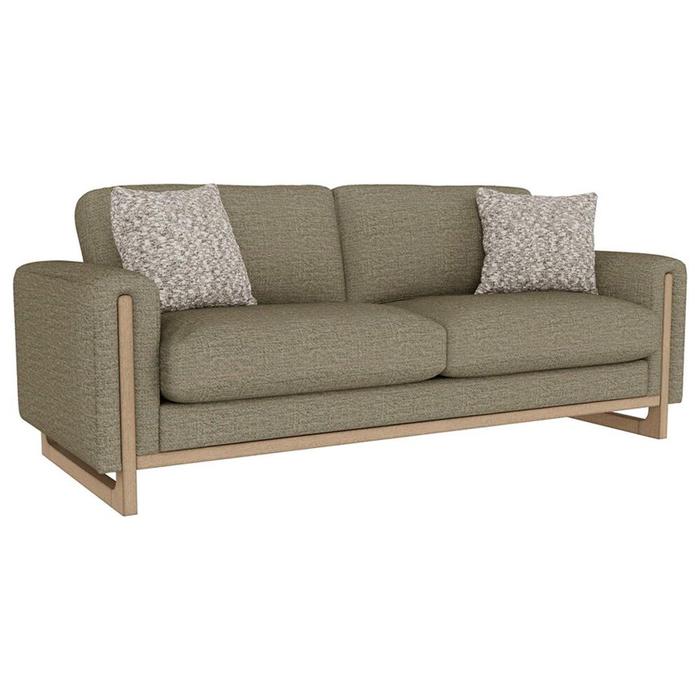 Golden Wave Furniture Sutton Place Stationary Sofa in Green, , large