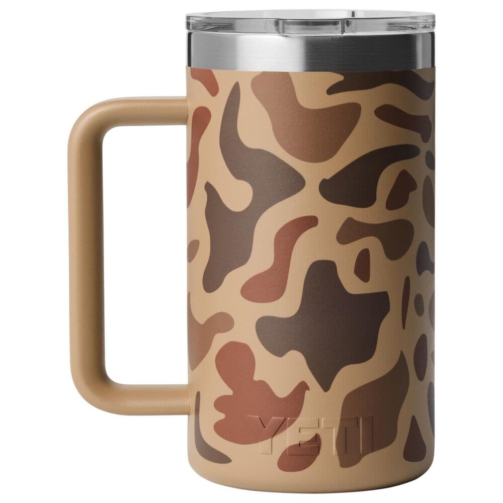 YETI Rambler 24 Oz DuraSip Ceramic Lining Mug 2.0 with MagSlider Lid in Wetlands Camo, , large