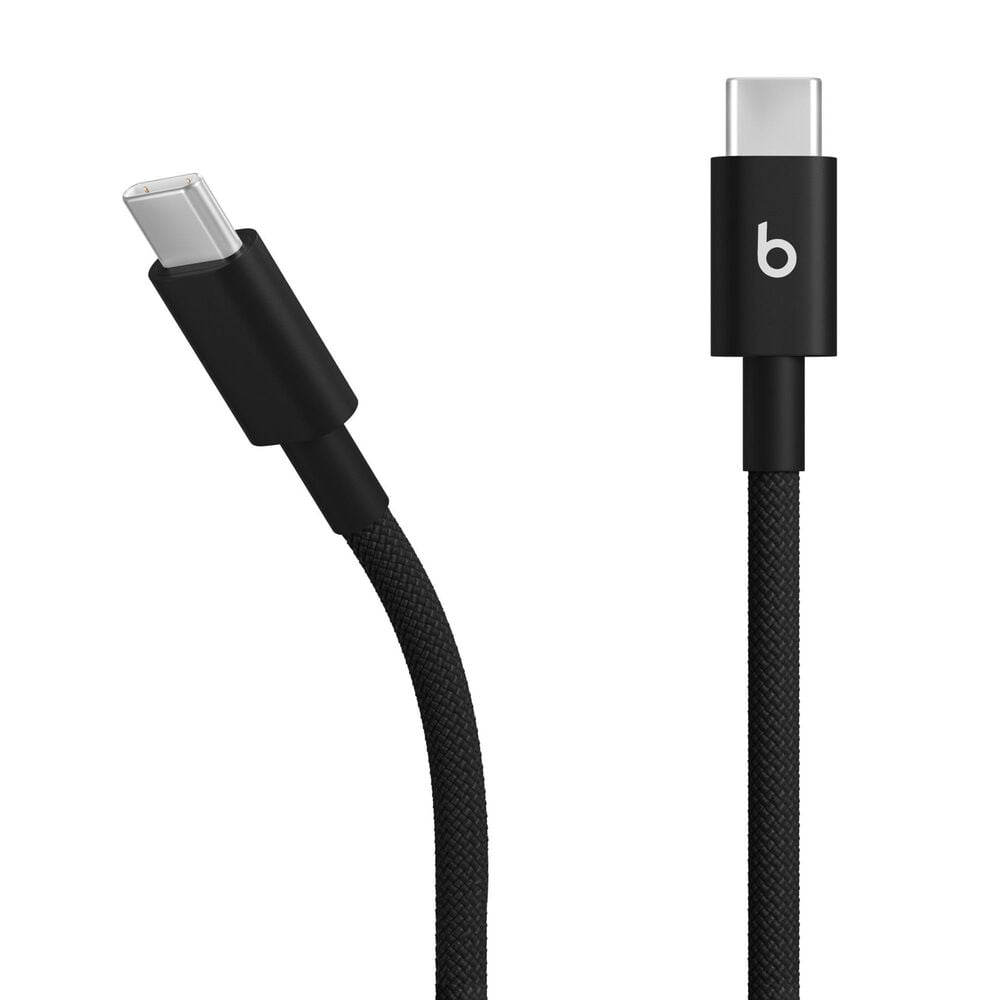 Beats 1.5-Meter USB?C to USB?C Woven Cable in Bolt Black, , large
