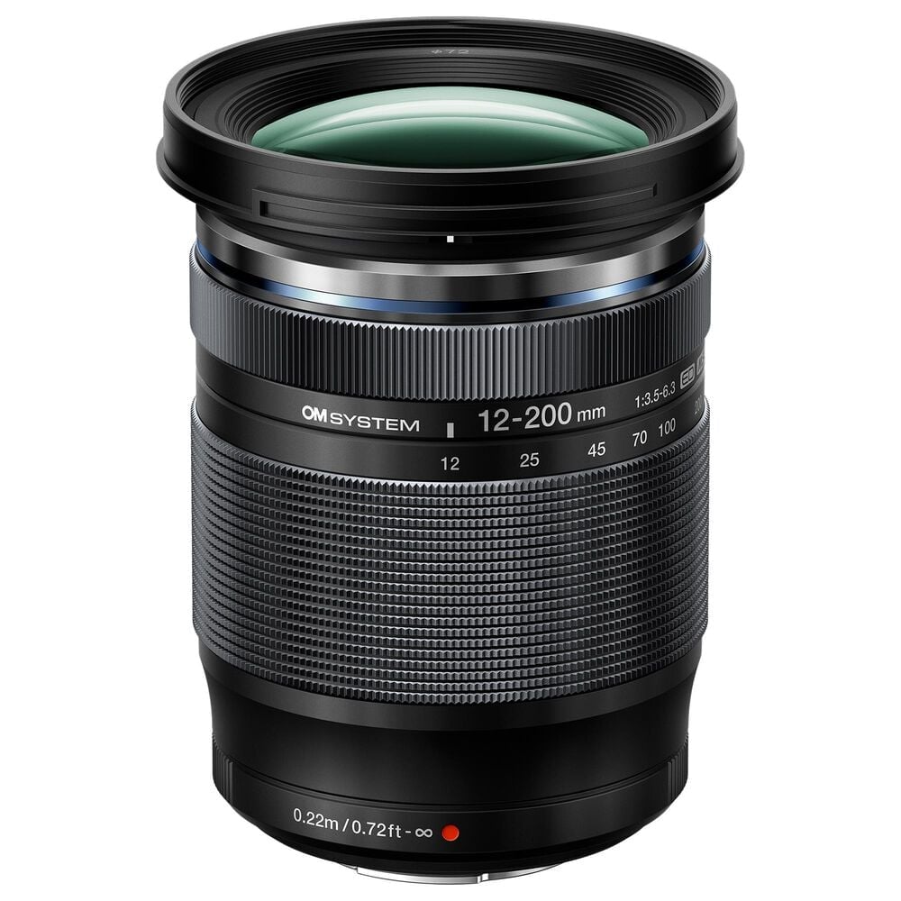 OM- System M.Zuiko Digital ED 12-200mm f/3.5-6.3 Lens in Black, , large