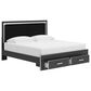 Ashley Zuraleus 3-Piece King Storage Bedroom Set in Matte Black, , large