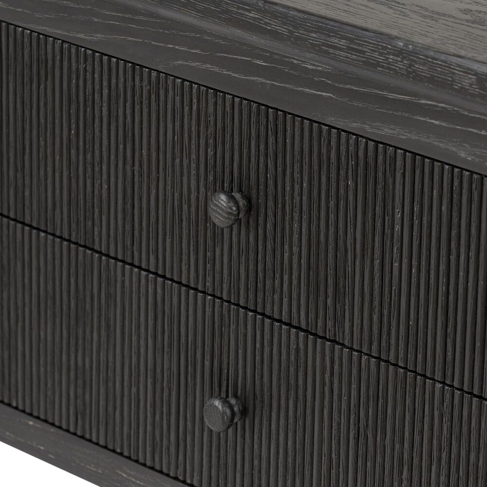 Four Hands Bush Sideboard in Distressed Black Oak, , large