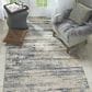 Nourison Rustic Textures RUS04 5"3" x 7"3" Beige and Grey Area Rug, , large