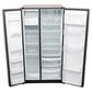 GE Appliances 25.3 Cu. Ft. Side by Side Refrigerator with External Dispenser in Fingerprint Resistant Stainless Steel, , large