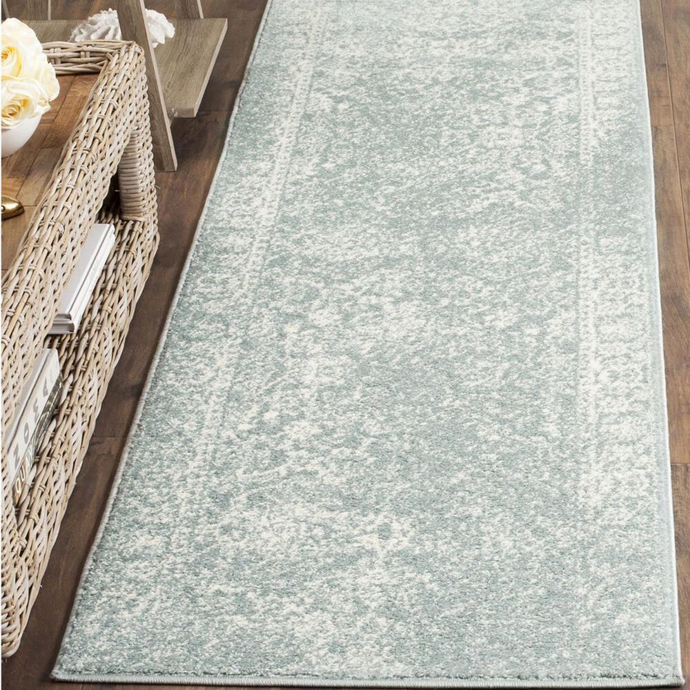 Safavieh Adirondack ADR109T-212 2"6" x 12" Slate/Ivory Runner, , large