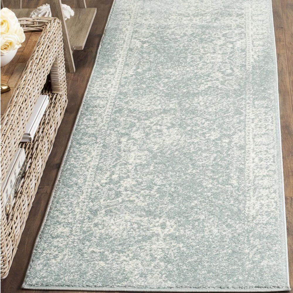 Safavieh Adirondack ADR109T-212 2"6" x 12" Slate/Ivory Runner, , large