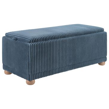 Valor Living Sahara Storage Bench in Blue, , large