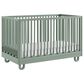 Oxford Baby Meridian 2-Piece Nursery Set with 3-in-1 Convertible Crib and Dresser in Olive Green, , large