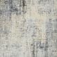 Nourison Rustic Textures RUS01 5"3" x 7"3" Grey and Beige Area Rug, , large