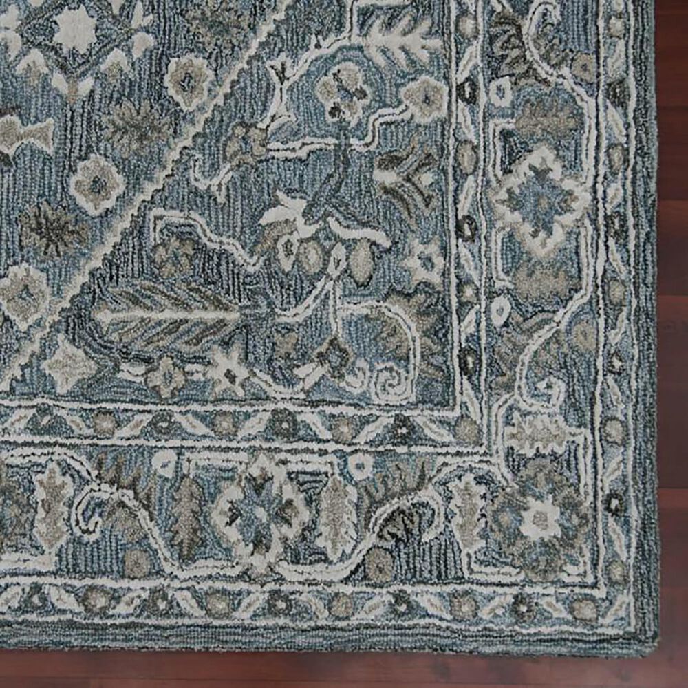 Amer Rugs Vestige 2&#39; x 3&#39; Steel Blue Area Rug, , large