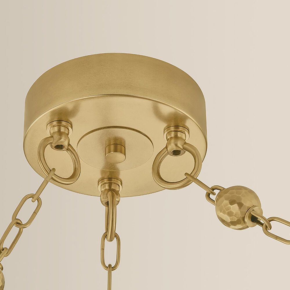 Troy Lighting Corda 12-Light Chandelier in Vintage Brass, , large