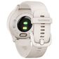 Garmin vivomove Sport Smartwatch in Ivory Case and Silicone Band with Peach Gold Accents, , large
