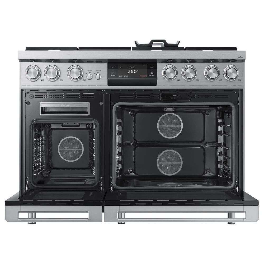 Dacor 48" Professional Dual Fuel Range in Silver Stainless Steel, , large