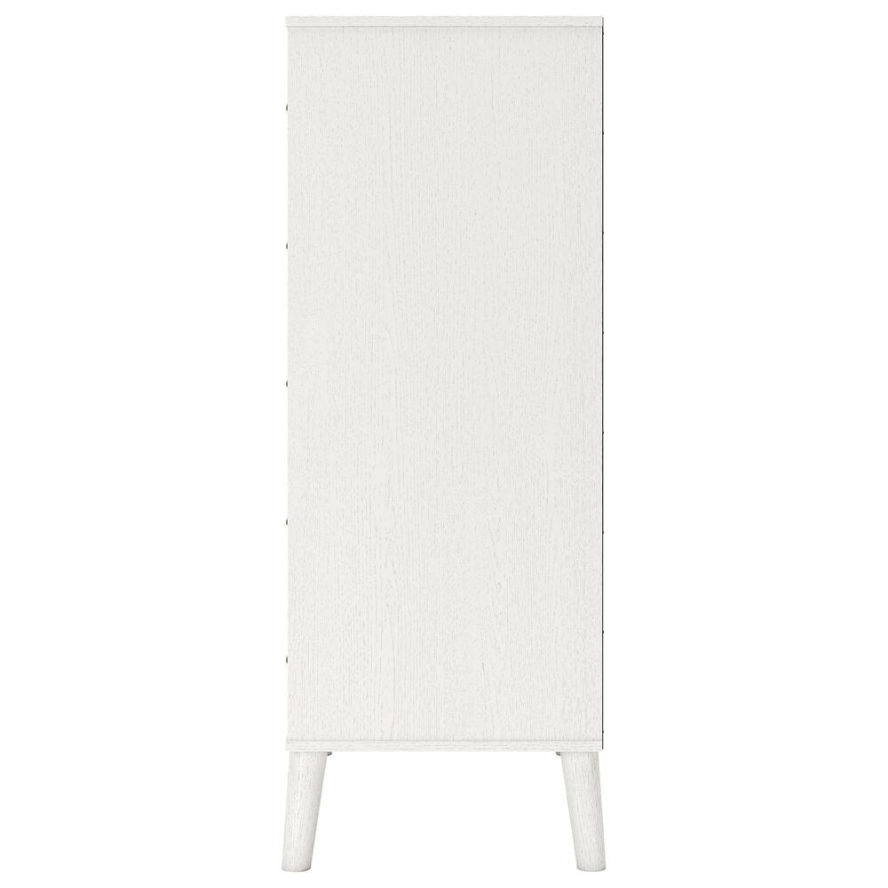 Ashley Aprilyn 5-Drawer Chest in White, , large