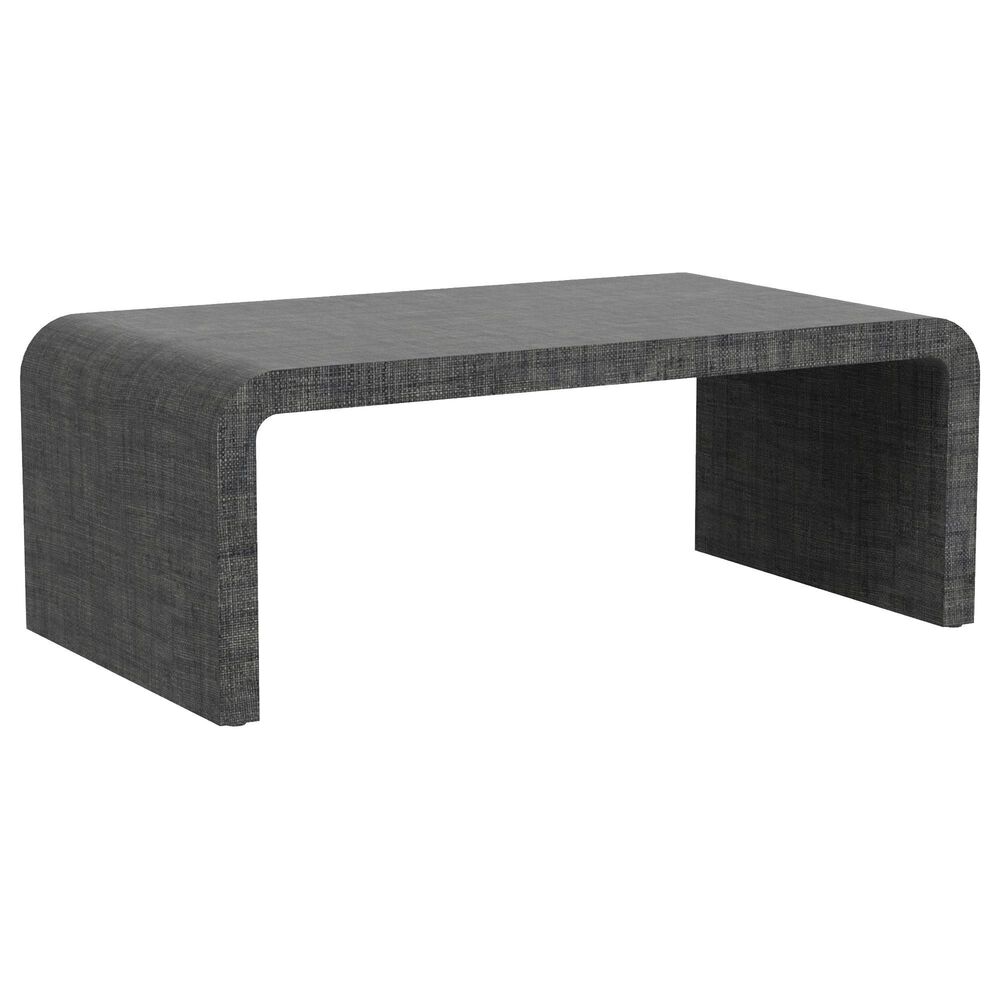 Butler Chatham Rectangular Coffee Table in Charcoal Raffia, , large