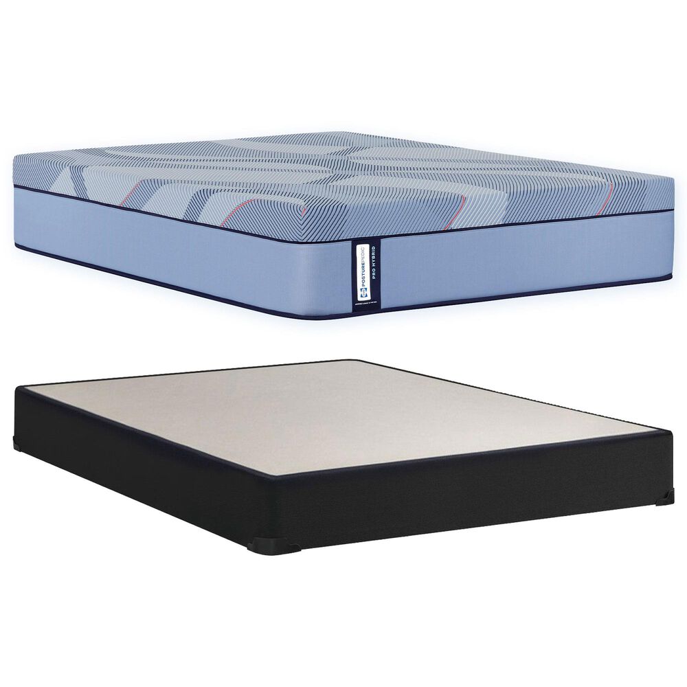 Sealy Wilkins Firm Hybrid Twin Mattress with High Profile Box Spring, , large