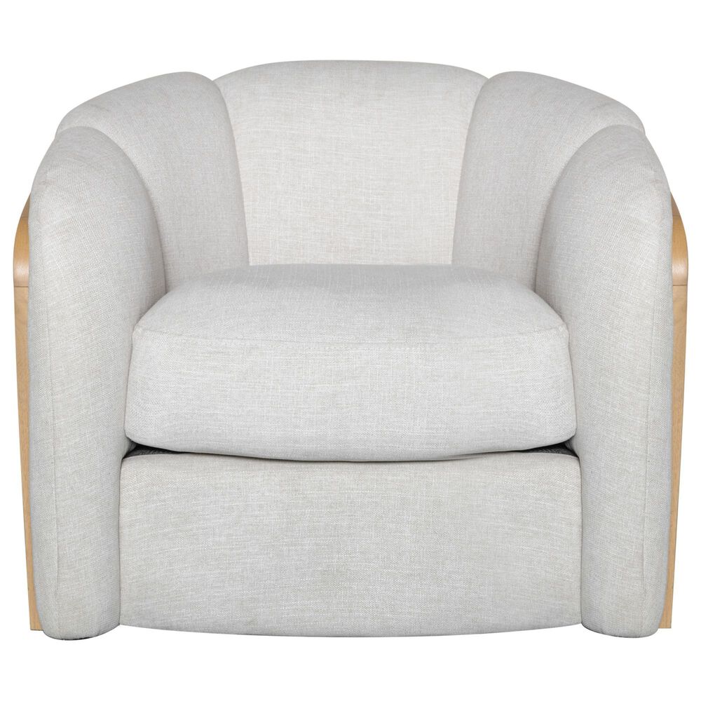 Blue River Violet Accent Chair in Soft Oat, , large