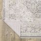 ROW by Oriental Weavers Cavett Gray and Orange 7"10" x 10"10" Area Rug, , large