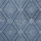 Safavieh Micro-Loop MLP608N 5" Square Navy and Ivory Area Rug, , large