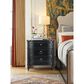 Hooker Furniture Charleston 3-Drawer Nightstand in Black Cherry, , large