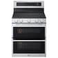 LG 7.3 Cu. Ft. Smart Electric Double Oven Freestanding Range in Stainless Steel, , large