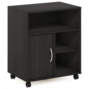 HOMLUX Large Home Office Under Desk Printer Stand in Espresso, , large