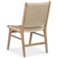Sunset West Travertino and Sedona 5-Piece Patio Dining Set in Bisque and Teak, , large