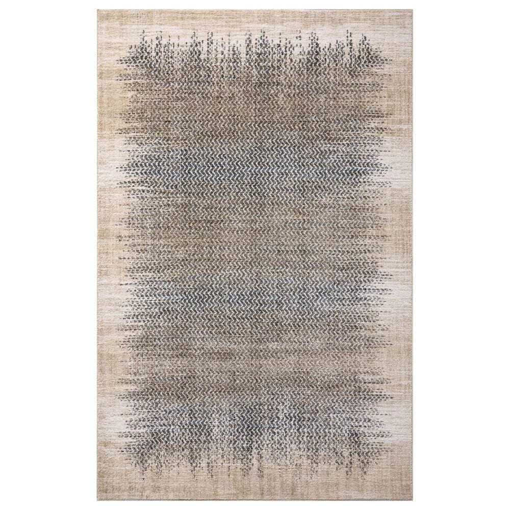Loloi Wyatt 5" x 7"6" Stone and Beige Area Rug, , large