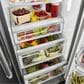 KitchenAid 24.8 Cu. Ft. Side-by-Side Refrigerator with Exterior Ice and Water in Stainless Steel with PrintShield Finish, , large