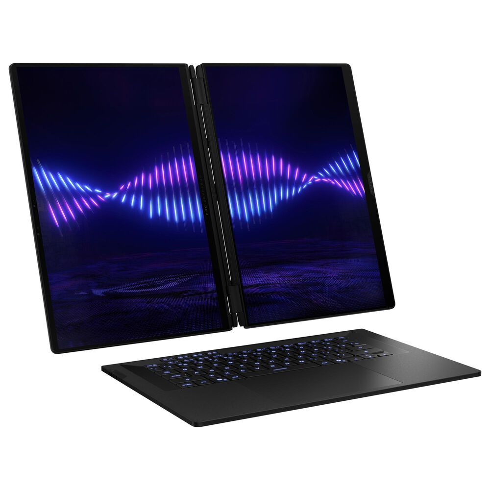 ASUS Zephyrus Duo GX651 16" Touchscreen Gaming Laptop | Intel Core Ultra 9 386H - 32GB RAM - NVIDIA GeForce RTX 5070 Ti Graphics - 1TB SSD in Stellar Gray, , large